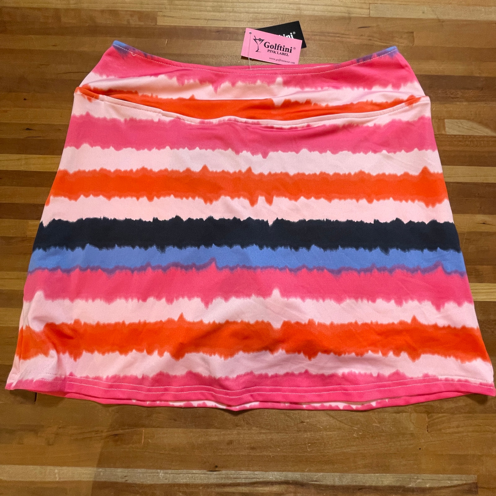 Golftini Women's 16” Radiant Pull-On A-Line Skort, Xl Pink